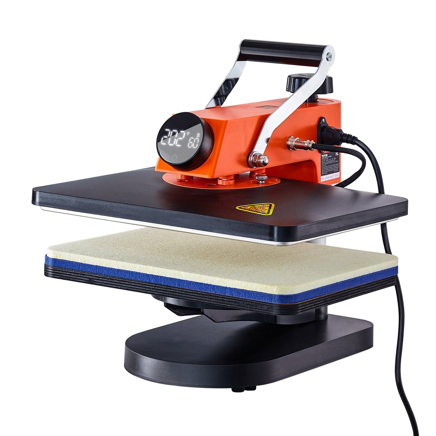Heat Press Machine 12x15in 6in1 Sublimation Transfer T-shirt tallrik Mugg Cup