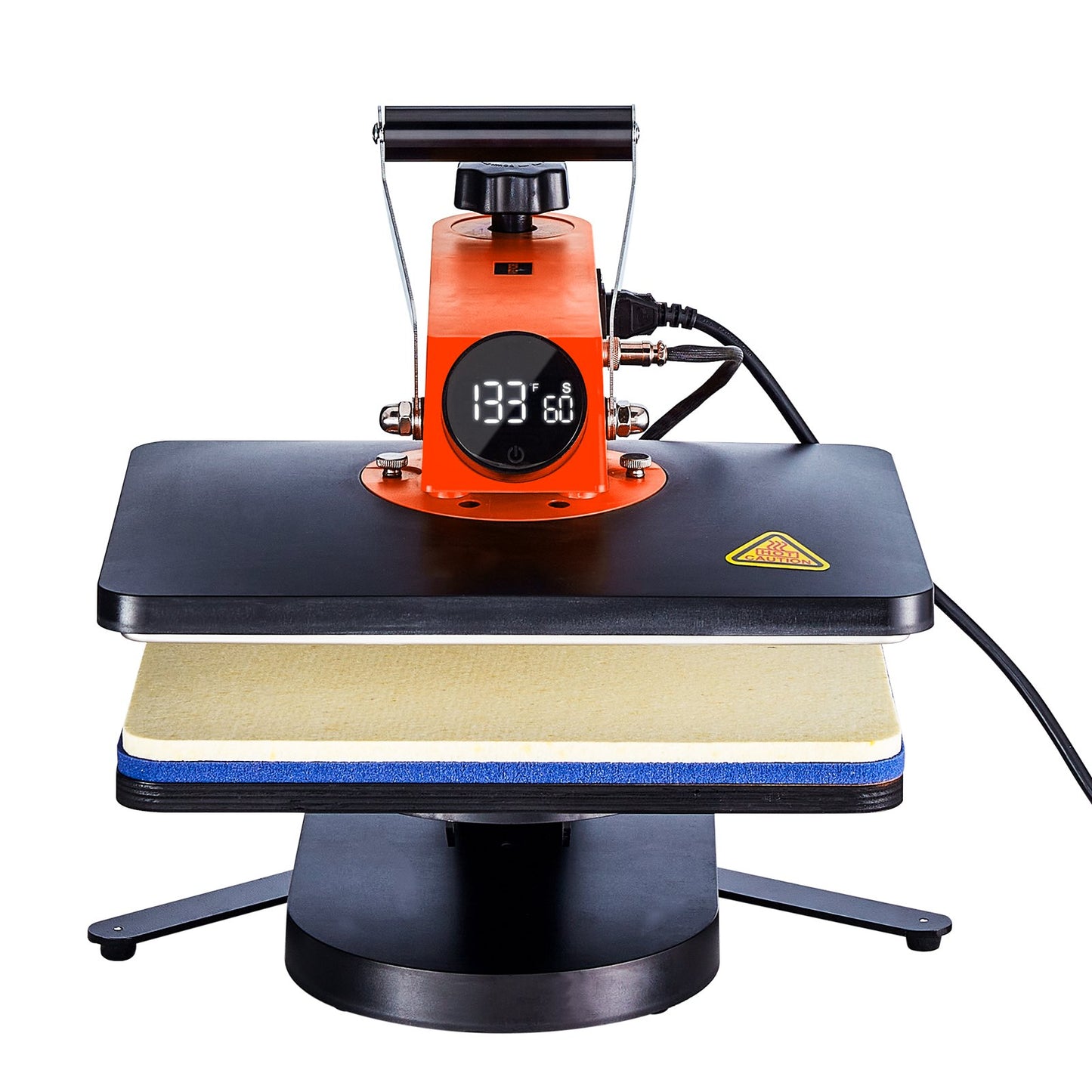 Heat Press Machine 12x15in 6in1 Sublimation Transfer T-shirt tallrik Mugg Cup