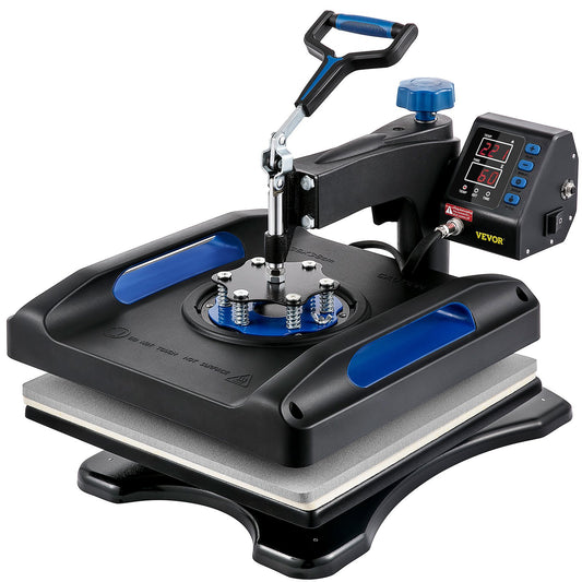 Digital Heat Press 15"x15" T-shirt Sublimation Transfer Machine Swing Away
