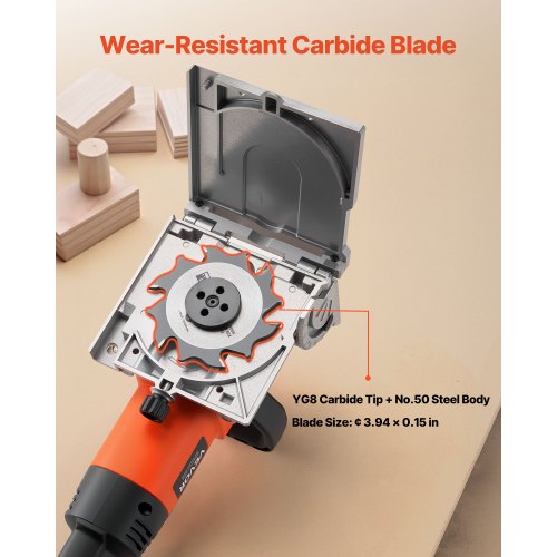 Keksplattengelenk 5,9 A 11600 U/min Motor mit Holzkeksen | EU