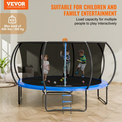 14FT Outdoor Trampoline for Kids with Safety Net | EU