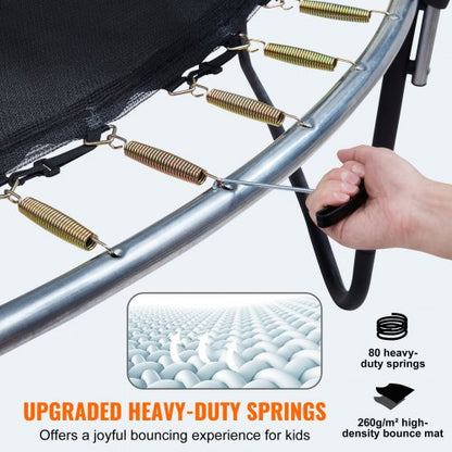 14FT Outdoor Trampoline for Kids with Safety Net | EU