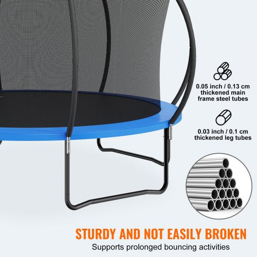 14FT Outdoor Trampoline for Kids with Safety Net | EU