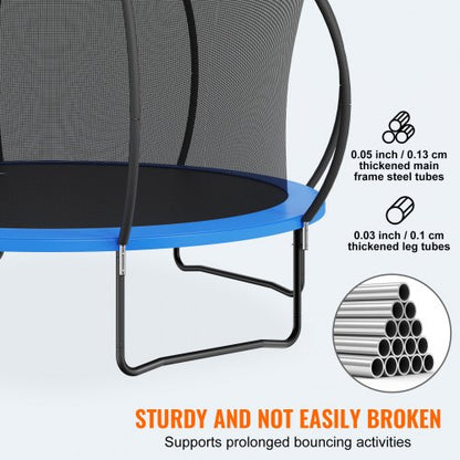 14FT Outdoor Trampoline for Kids with Safety Net | EU