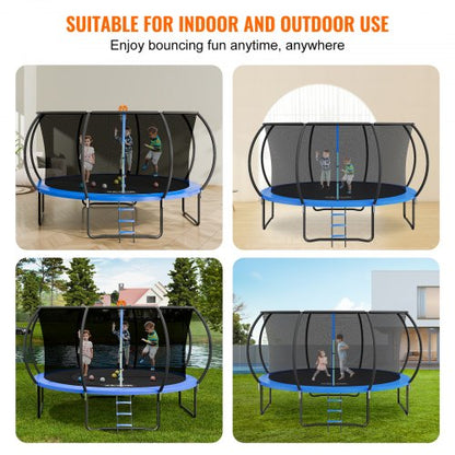 14FT Outdoor Trampoline for Kids with Safety Net | EU