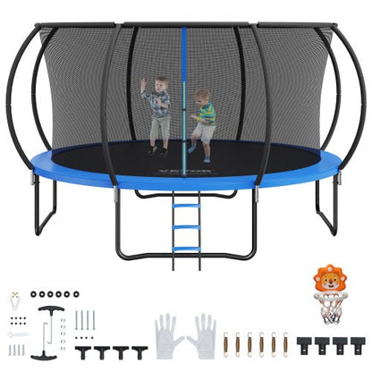 14FT Outdoor Trampoline for Kids with Safety Net | EU