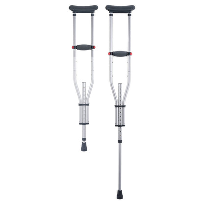 Underarmskryckor 13-nivåers höjdjusterbara underarmskryckor