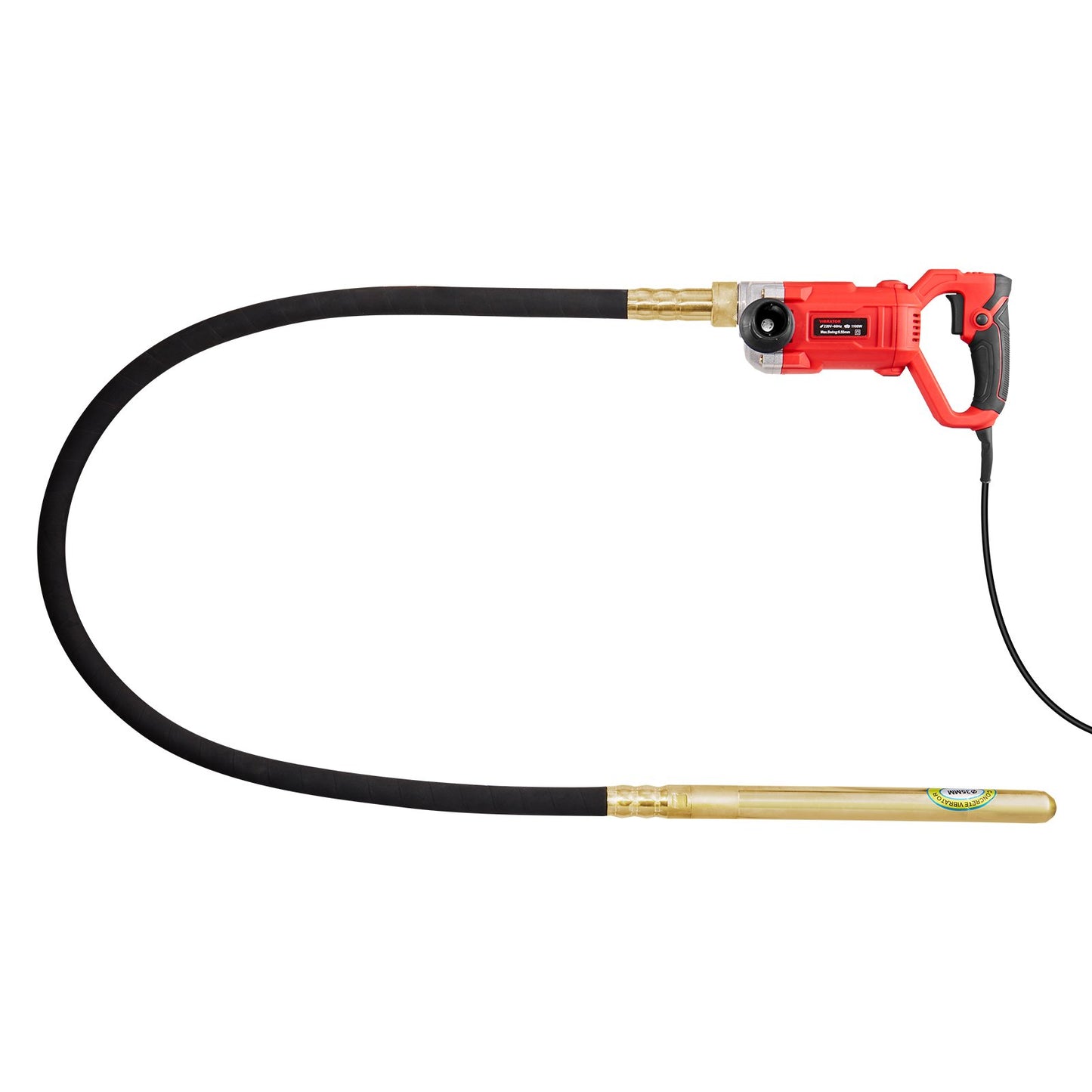 Handhållen elektrisk betongvibrator 960W 2M axelluftbubblor