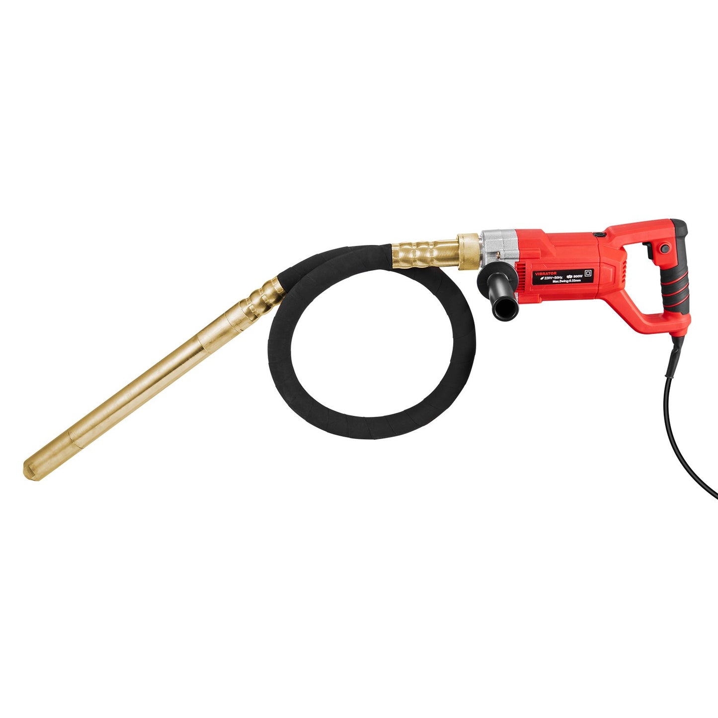 Handhållen elektrisk betongvibrator 800W 1,5M axelluftbubblorborttagare