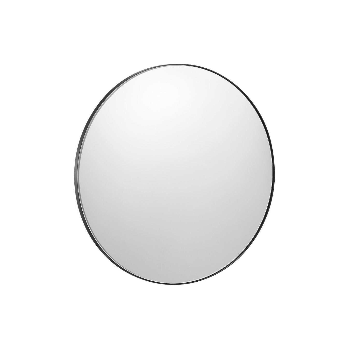 Round wall mounted mirror 30 in mirror with aluminum alloy frame