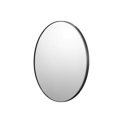 Round wall mounted mirror 30 in mirror with aluminum alloy frame