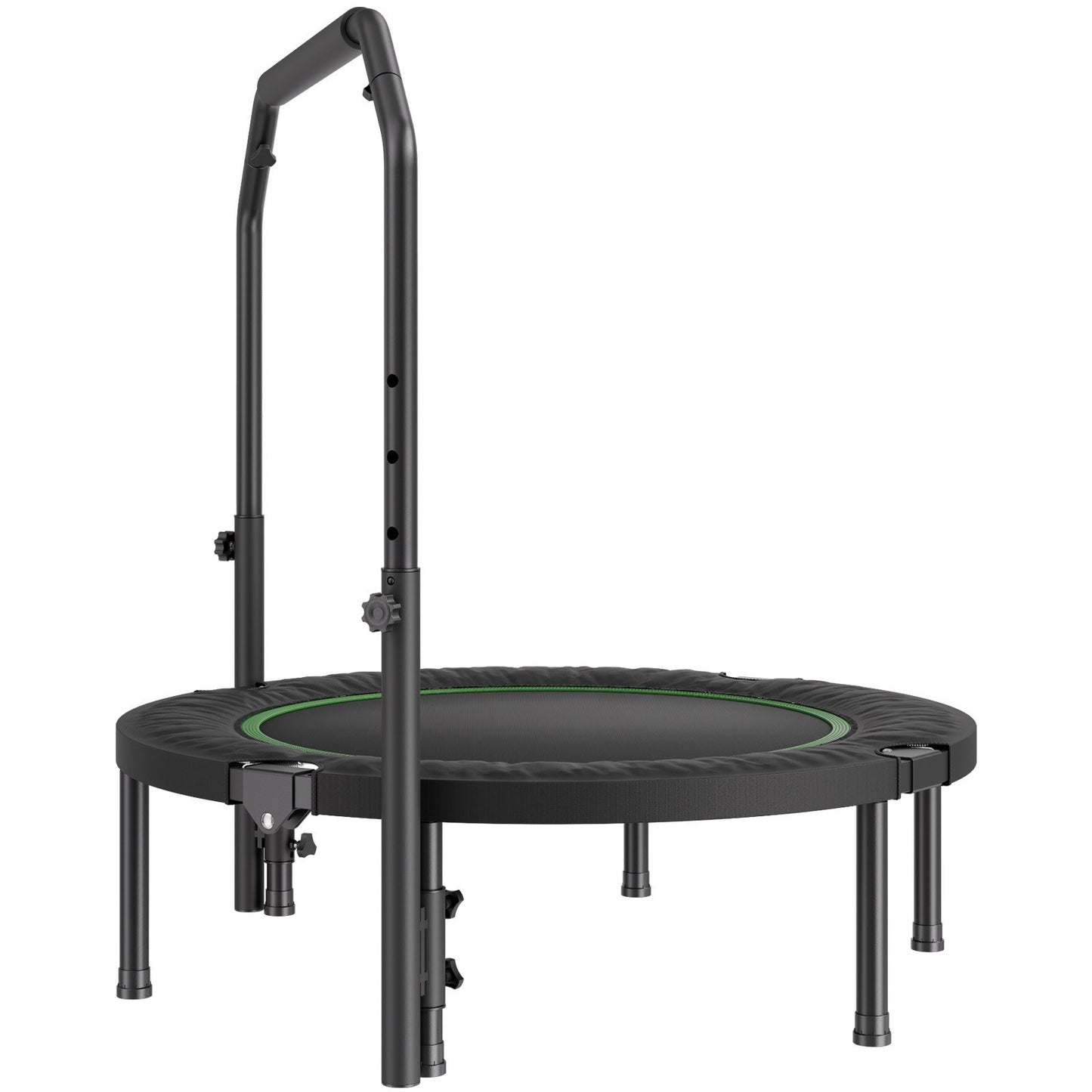 40" Foldable Mini Exercise Trampoline for Adults with Handle