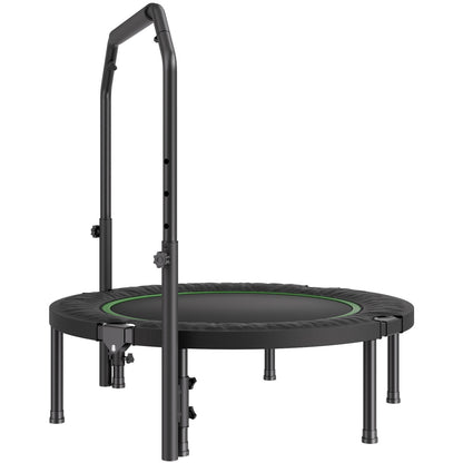 40" Foldable Mini Exercise Trampoline for Adults with Handle
