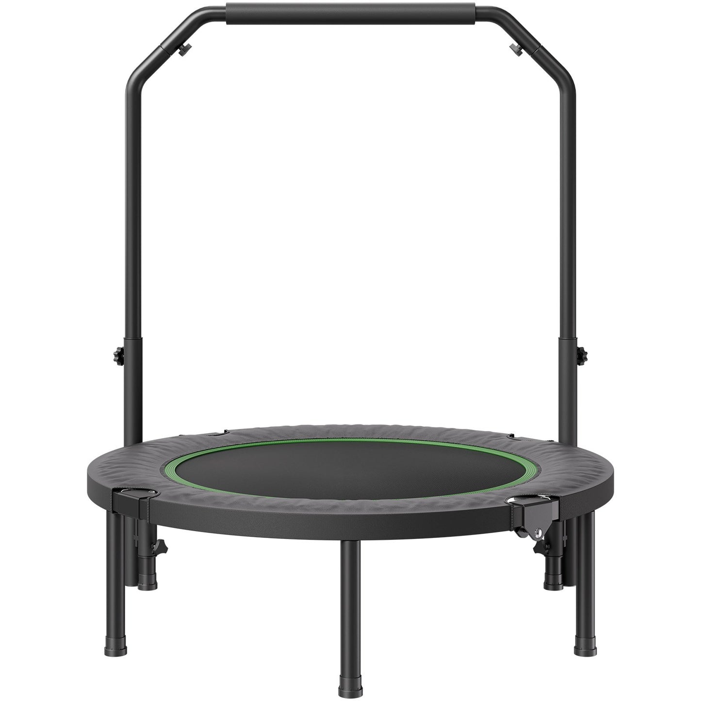40" Foldable Mini Exercise Trampoline for Adults with Handle