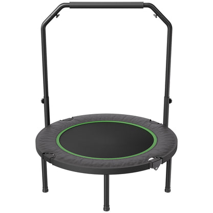 40" Foldable Mini Exercise Trampoline for Adults with Handle