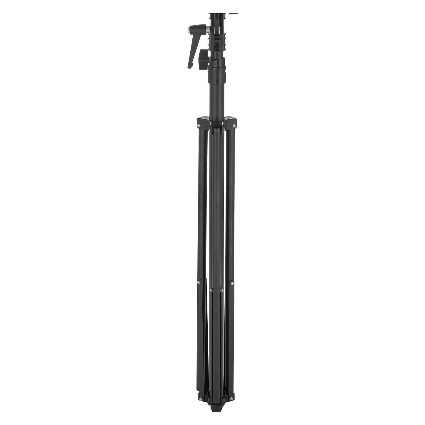 Air-cushioned aluminum photo light stand with adjustable boom arm