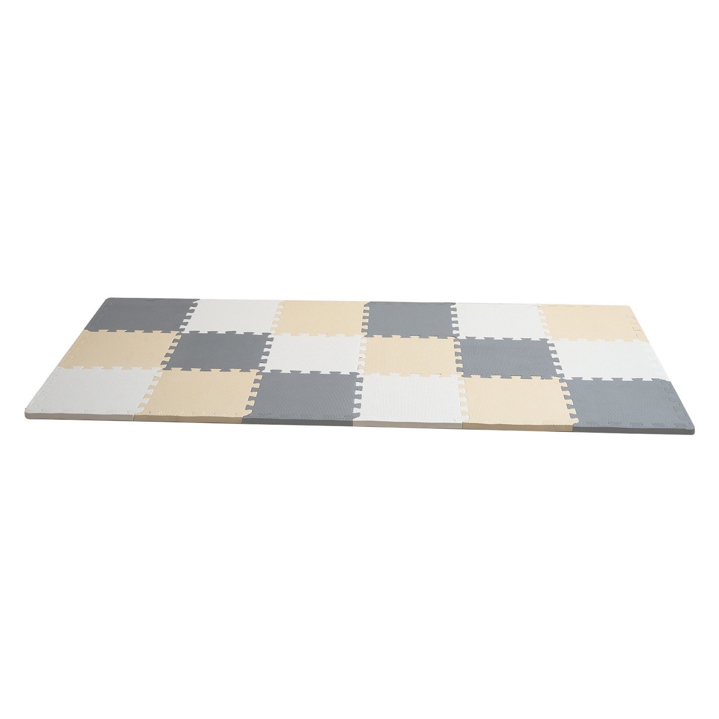 Kids Foam Pussel Golv Lekmatta 0,4 i 16 st Interlocking EVA Soft Tiles