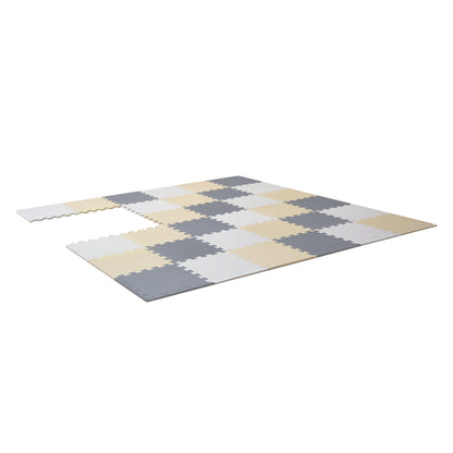 Kids Foam Puzzle Floor Play Mat 0.4 in 36pcs Interlocking EVA Soft Tiles