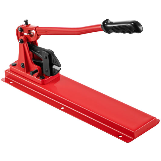 24" Tisch-Handspreizer, Schneidleistung 3/8" Bolzenschneider Tischtyp, Härte 35-45HRC Crimpzange Tischdrahtkabel, rote Pressmaschine zum Schmieden und Schneiden, Arm-Tischpresse