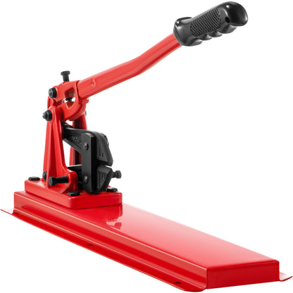 Bench Swager Tool 24\" stålrepspressningsverktyg med crimperkabel bult skärhuvud bänkpressare 1/16\"-3/16\" aluminium/kopparhylsor bänkkabel legering stål crimper swager för 1/2\" vajerrep Fe