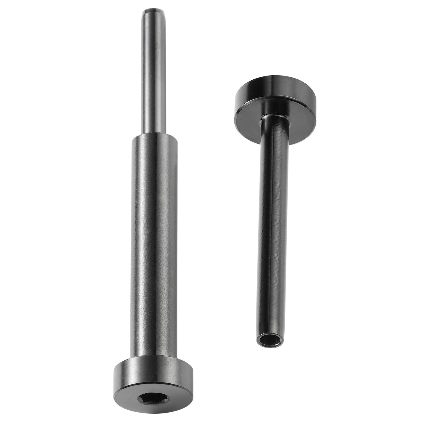 30-pack osynlig kabelräckessats, T316 rostfritt stål 3,2 mm osynlig mottagare och spolstångsände för kabelräcke, spolsträckare 3,2 mm för trä/metallstolpe, kabelräcke, svart