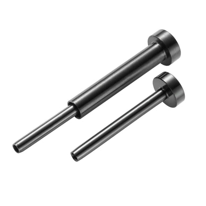 30-pack osynlig kabelräckessats, T316 rostfritt stål 3,2 mm osynlig mottagare och spolstångsände för kabelräcke, spolsträckare 3,2 mm för trä/metallstolpe, kabelräcke, svart