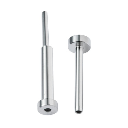 20-Pack Invisible Cable Railing Kit, T316 Stainless Steel 3.2mm Invisible Receiver and Coil End for Cable Railing, Coil Tensioner 3.2mm for Wood/Metal Post, Cable Railing, Silver