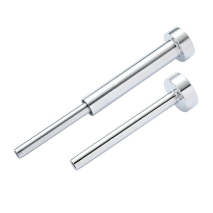 20-Pack Invisible Cable Railing Kit, T316 Stainless Steel 3.2mm Invisible Receiver and Coil End for Cable Railing, Coil Tensioner 3.2mm for Wood/Metal Post, Cable Railing, Silver