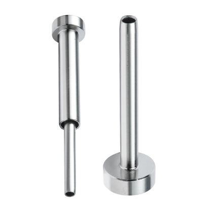 20-Pack Invisible Cable Railing Kit, T316 Stainless Steel 3.2mm Invisible Receiver and Coil End for Cable Railing, Coil Tensioner 3.2mm for Wood/Metal Post, Cable Railing, Silver