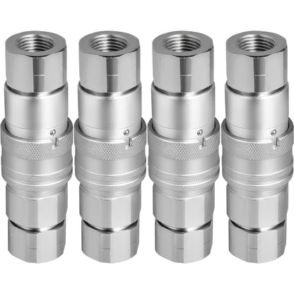 3/4NPT Hydraulisk snabbkoppling 3/4-kropps Hydraulisk koppling 20,7 MPa Hydraulisk koppling Snabbkoppling 106L/min Hydraulisk snabbkoppling (ISO 16028)