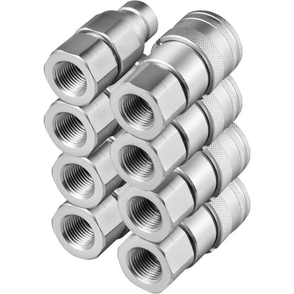 3/4NPT Hydraulisk snabbkoppling 3/4-kropps Hydraulisk koppling 20,7 MPa Hydraulisk koppling Snabbkoppling 106L/min Hydraulisk snabbkoppling (ISO 16028)