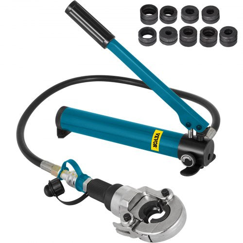 6T Hydrauliskt pressverktyg V12-28mm TH16-32mm presstång, V-formad/TH-formad rörpresstång, käftar 360° huvud handhållen presstång PE-X presstång för kompositrör PEX PE-X PB rör |  EU