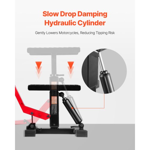 Liftstativ för Dirt Bike 440 LBS Justerbar hydraulisk domkraft för motorcykel |  EU