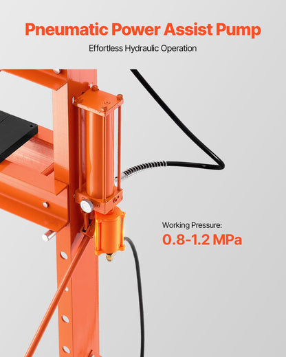20 T Hydraulic Shop Press Hydraulic Press with press plate for bending