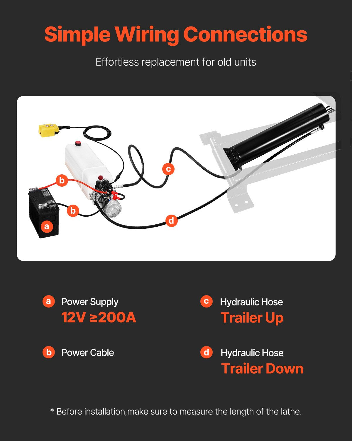 Hydraulic scissor lift kit 8 T Hydraulic dump lift kit for tipper trailers