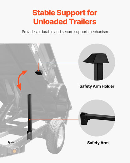 Hydraulic scissor lift kit 10 T Hydraulic dump lift kit for tipper trailers