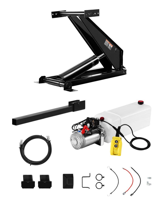Hydraulic scissor lift kit 10 T Hydraulic dump lift kit for tipper trailers