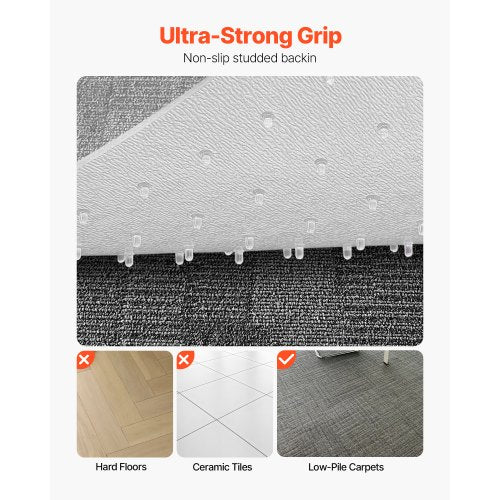 Stolsmatta med kant 91 x 112 cm för kontorsstolsmatta för heltäckningsmattor |  EU