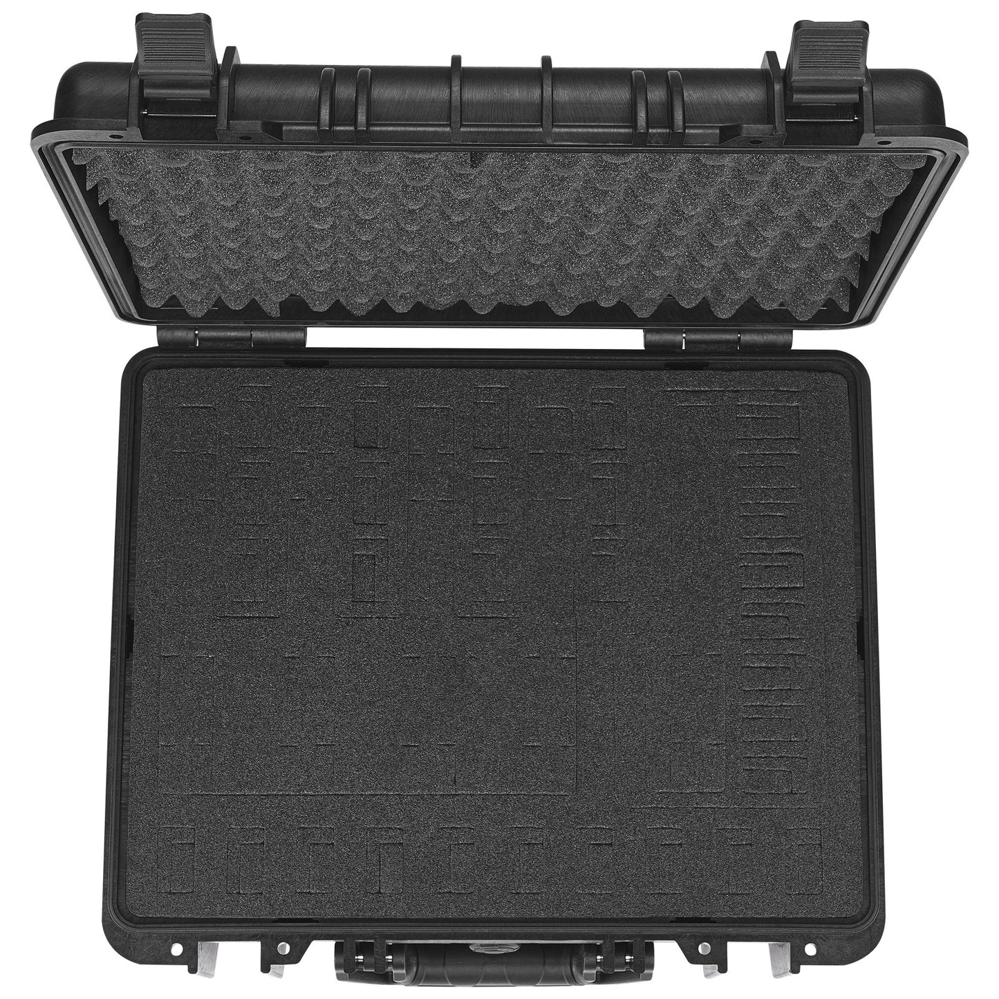 Hard gun cases with pre-cut lining Lockable gun case for 5 pistols