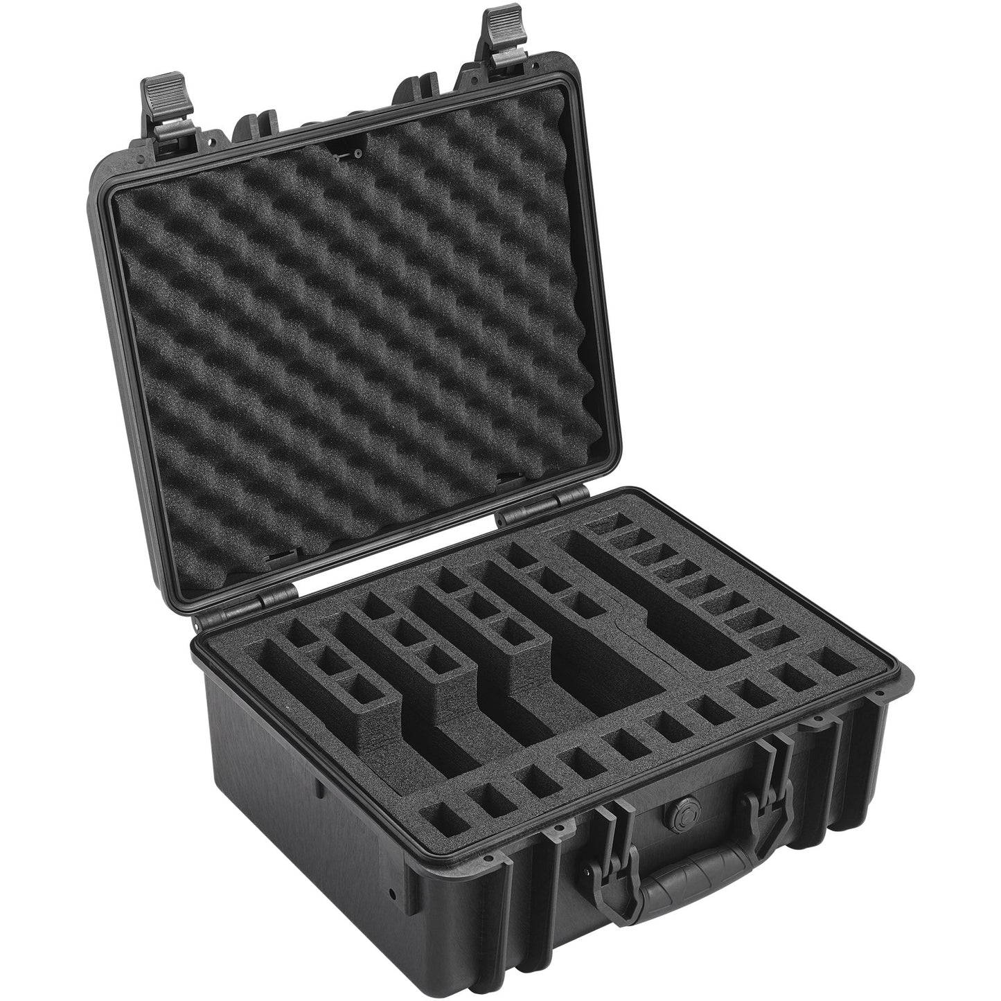 Hard gun cases with pre-cut lining Lockable gun case for 5 pistols