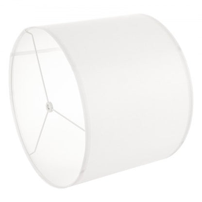 Trommel-Lampenschirme, 2er-Set, 33 x 33 x 25 cm, mittelgroßer runder Lampenschirm (Off-White) | EU