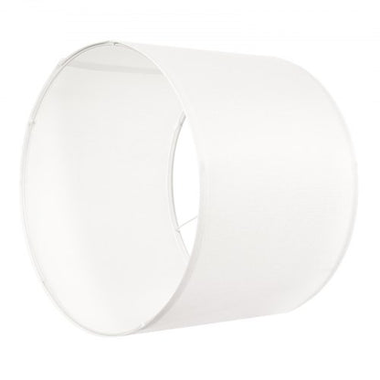 Trommel-Lampenschirme, 2er-Set, 33 x 33 x 25 cm, mittelgroßer runder Lampenschirm (Off-White) | EU