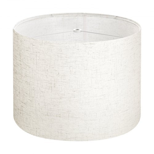 Drum lampshade 33 x 33 x 25 cm Medium round lampshade (light linen) | EU