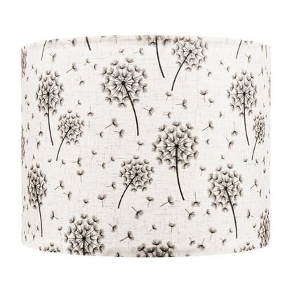 Lampskärmar Drum, 2-set, 33 x 33 x 25 cm (ljust maskrosmönster) |  EU