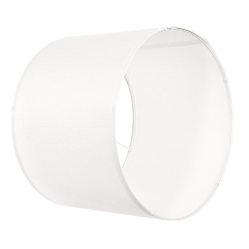 Trumlampskärm 33 x 33 x 25 cm mellanstor rund lampskärm (offwhite linne) |  EU