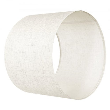 Lampskärmar Drum 2-set 16 x 16 x 12 tum Lampskärm med Harpa (Ljus Linne) |  EU