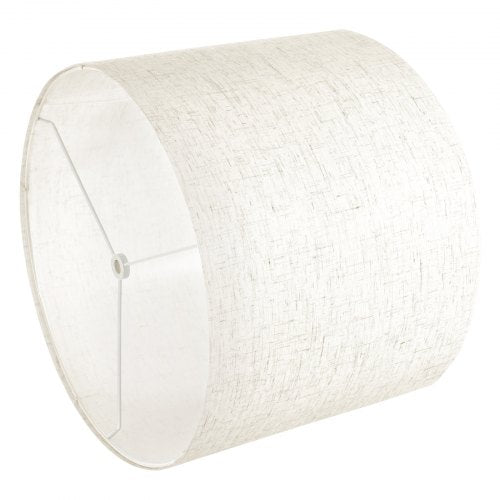 Lampskärmar Drum 2-set 16 x 16 x 12 tum Lampskärm med Harpa (Ljus Linne) |  EU