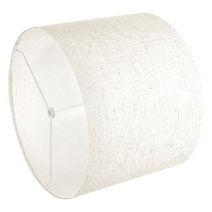 Lampskärmar Drum 2-set 16 x 16 x 12 tum Lampskärm med Harpa (Ljus Linne) |  EU