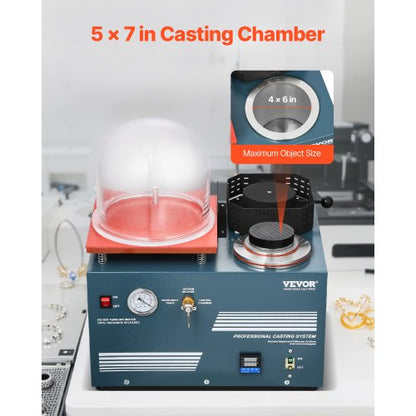 Vakuuminvesteringsgjutningsmaskin Smältugnsgjutning Smyckesmältning |  EU