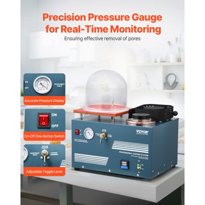 Vakuuminvesteringsgjutningsmaskin Smältugnsgjutning Smyckesmältning |  EU